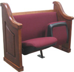 Pew Combo church auditorium seating