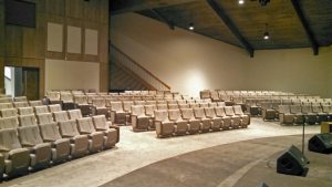 church theater seating