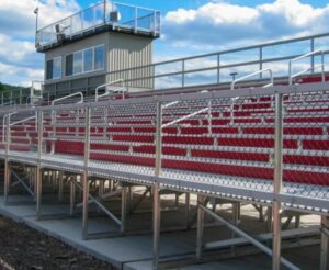 Aluminum vs. Concrete Bleachers