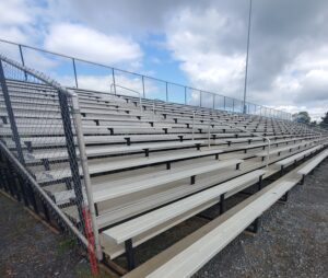 Aluminum vs. Concrete Bleachers