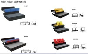 Kinds of Retractable Platform Seating