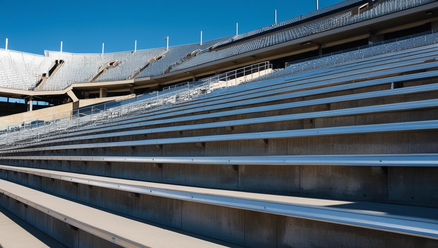 Concrete or Aluminum Bleachers