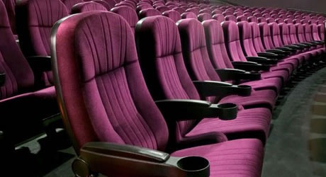 cinema with love seats